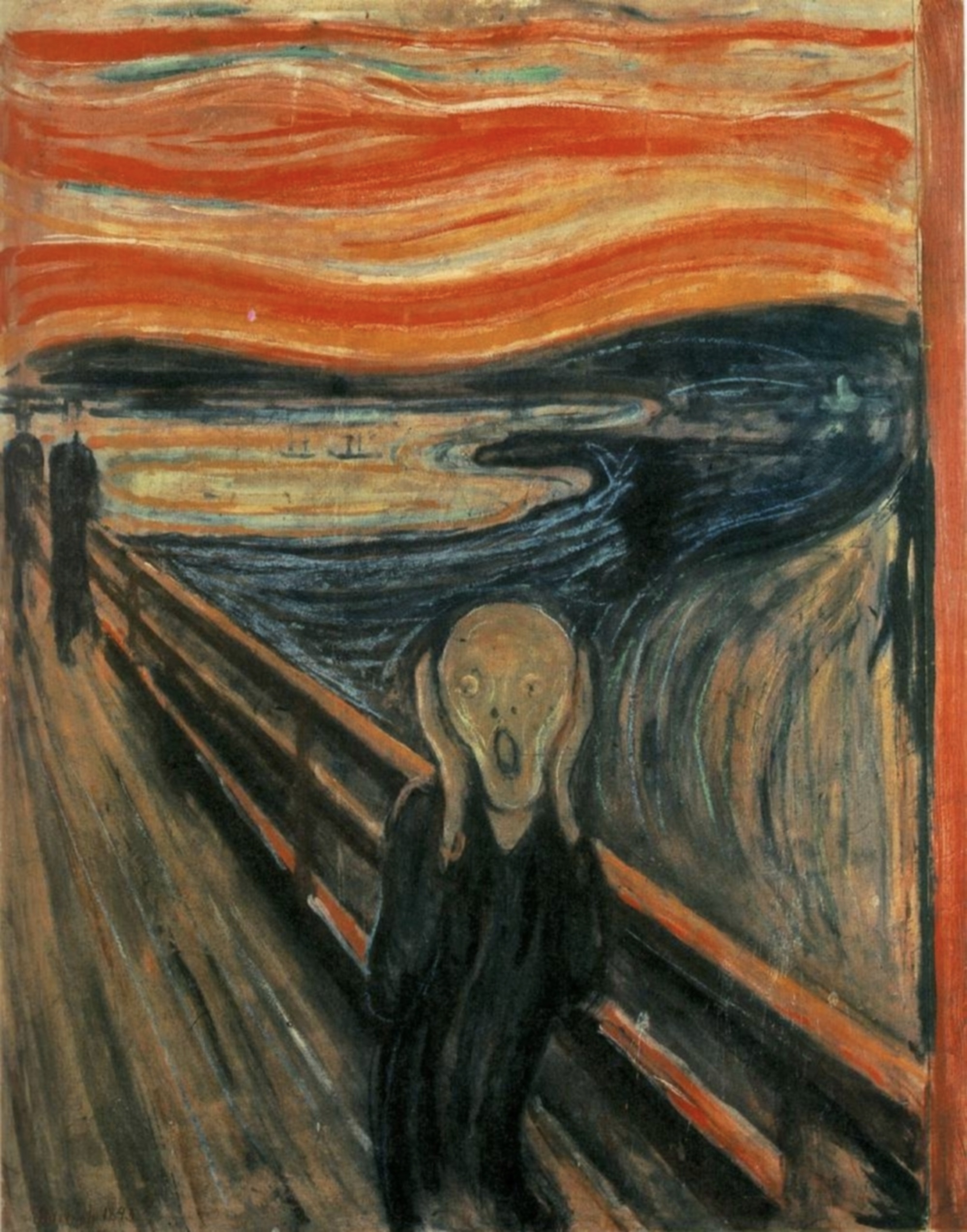 Bild: «Der Schrei» von Edvard Munch