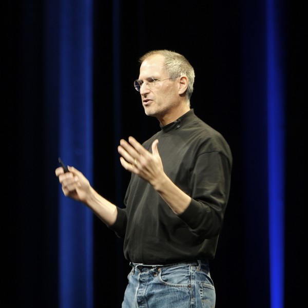 Foto: Steve Jobs anlässlich der Worldwide Developers Conference (WWDC) 2007