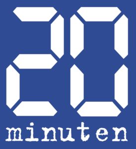 Logo: «20 Minuten» (Zeitung)