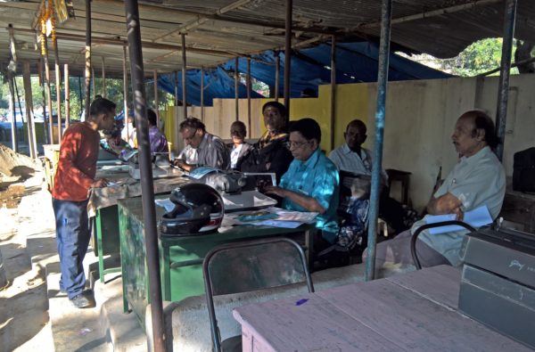 Foto: Open Air-Anwälte und -Notare in Secunderabad, Indien