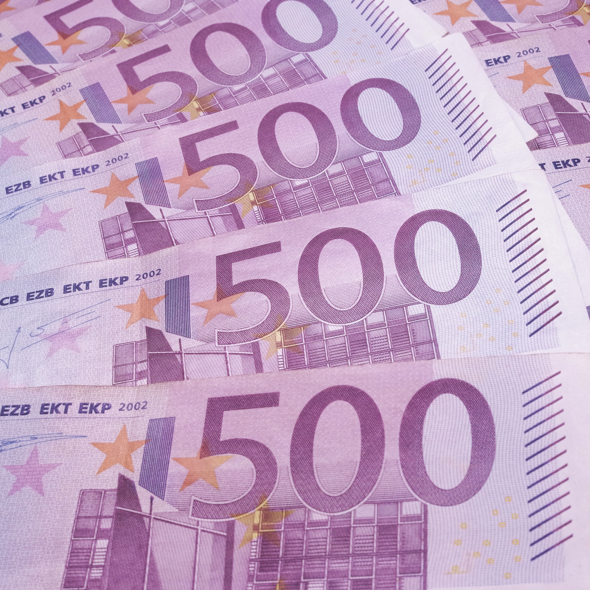 Foto: 500 Euro-Noten