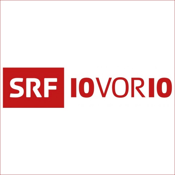 Logo: Schweizer Radio und Fernsehen (SRF), 10vor10 (Sendung im Schweizer Radio und Fernsehen, SRF)