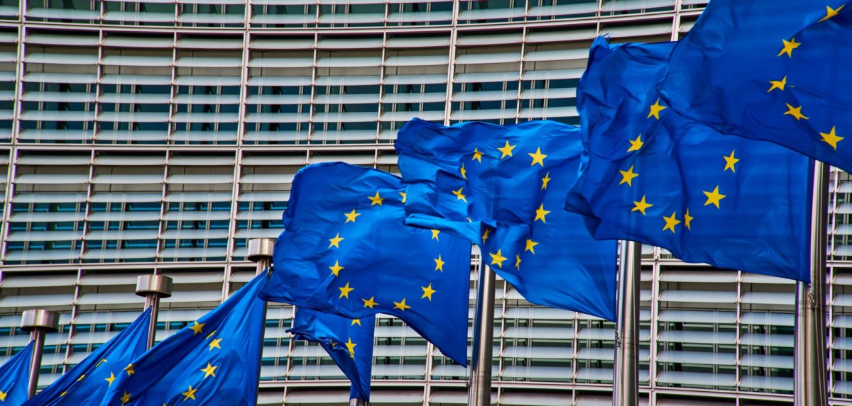 Foto: Flaggen der Europäischen Union (EU)