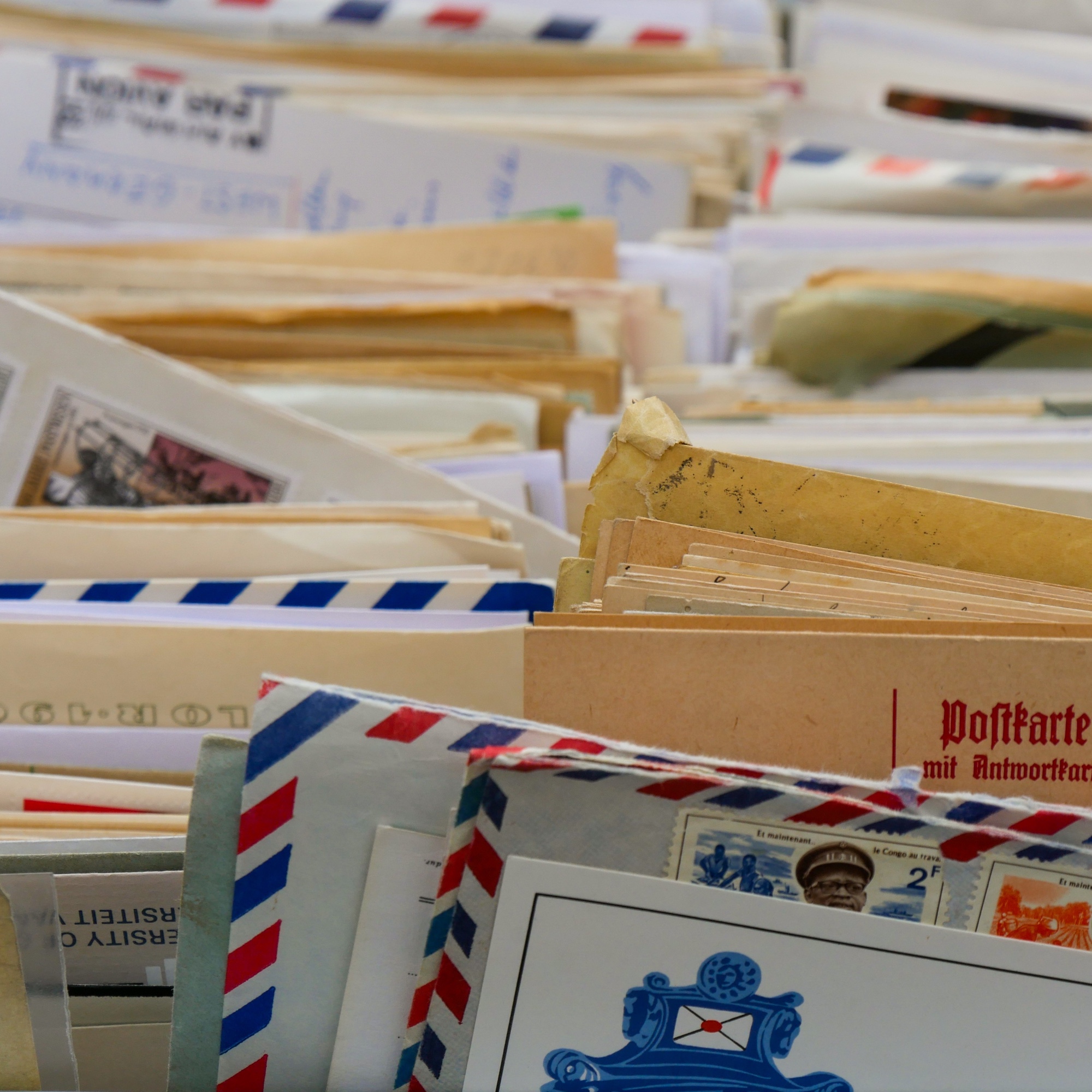 Foto: Zahlreiche Briefumschläge