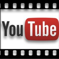 Bild: Ausschnitt aus einer Filmrolle mit YouTube-Logo