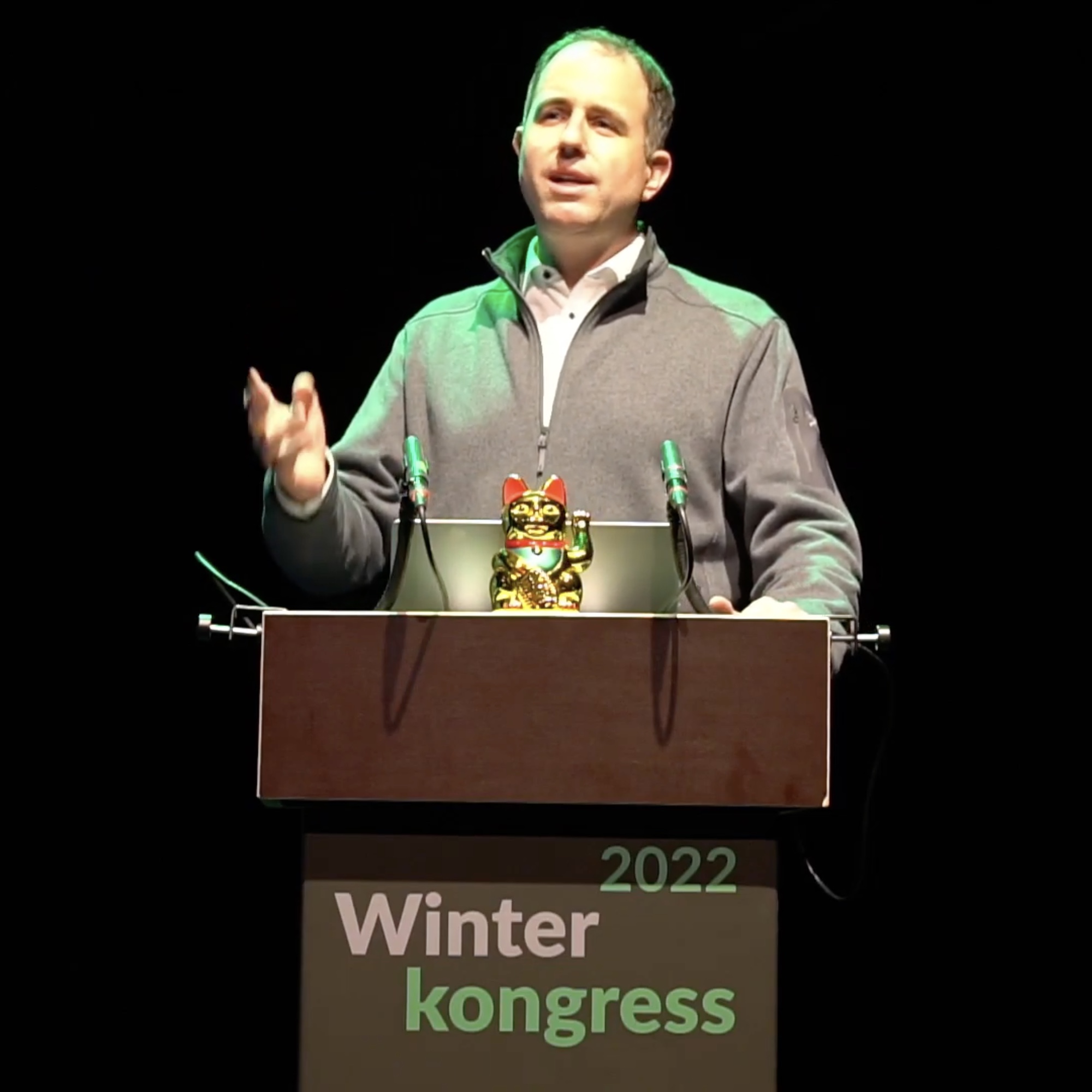 Screenshot: Vortrag von Rechtsanwalt Martin Steiger am Winterkongress 2022 der Digitalen Gesellschaft