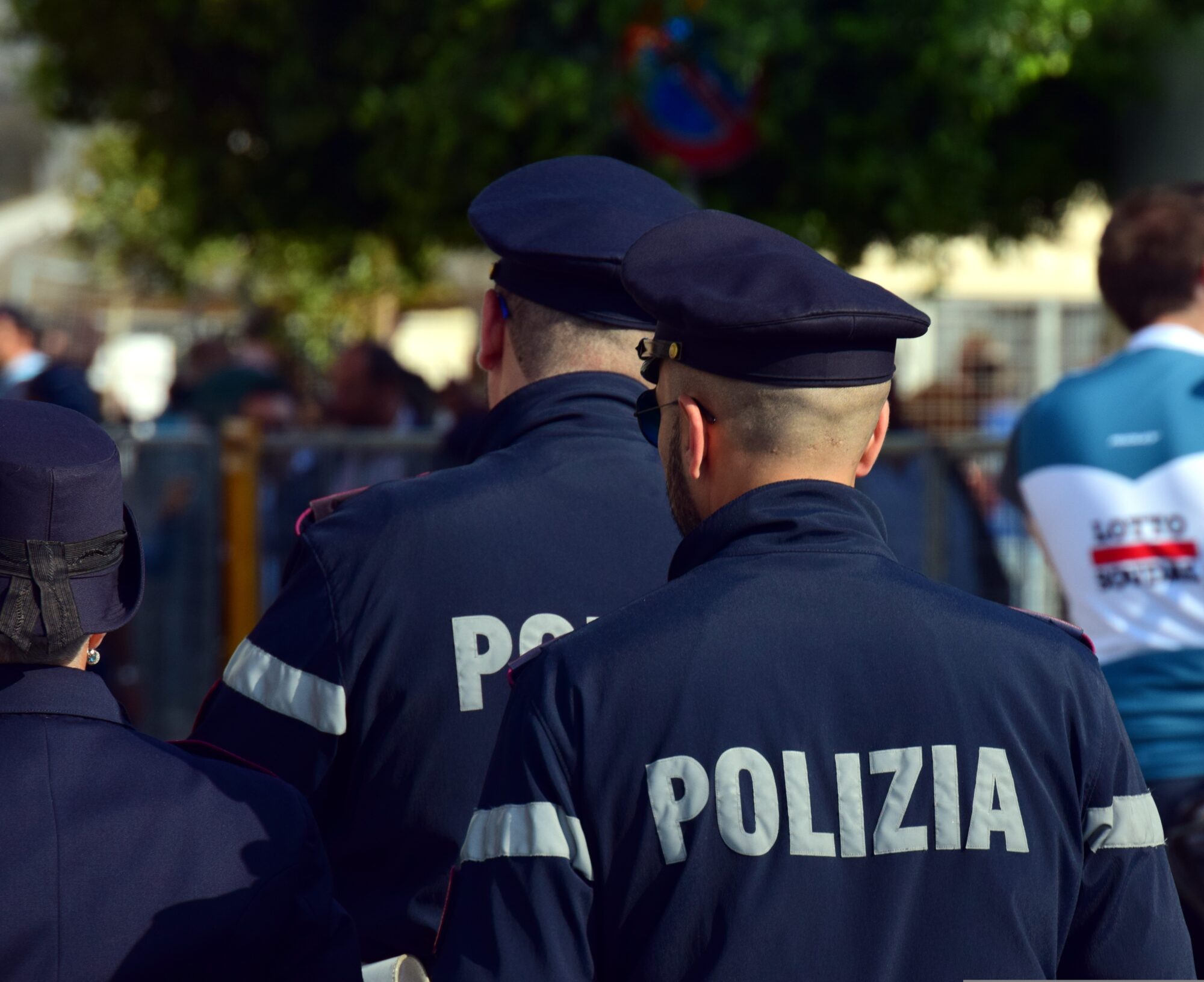 Foto: Polizisten in Italien