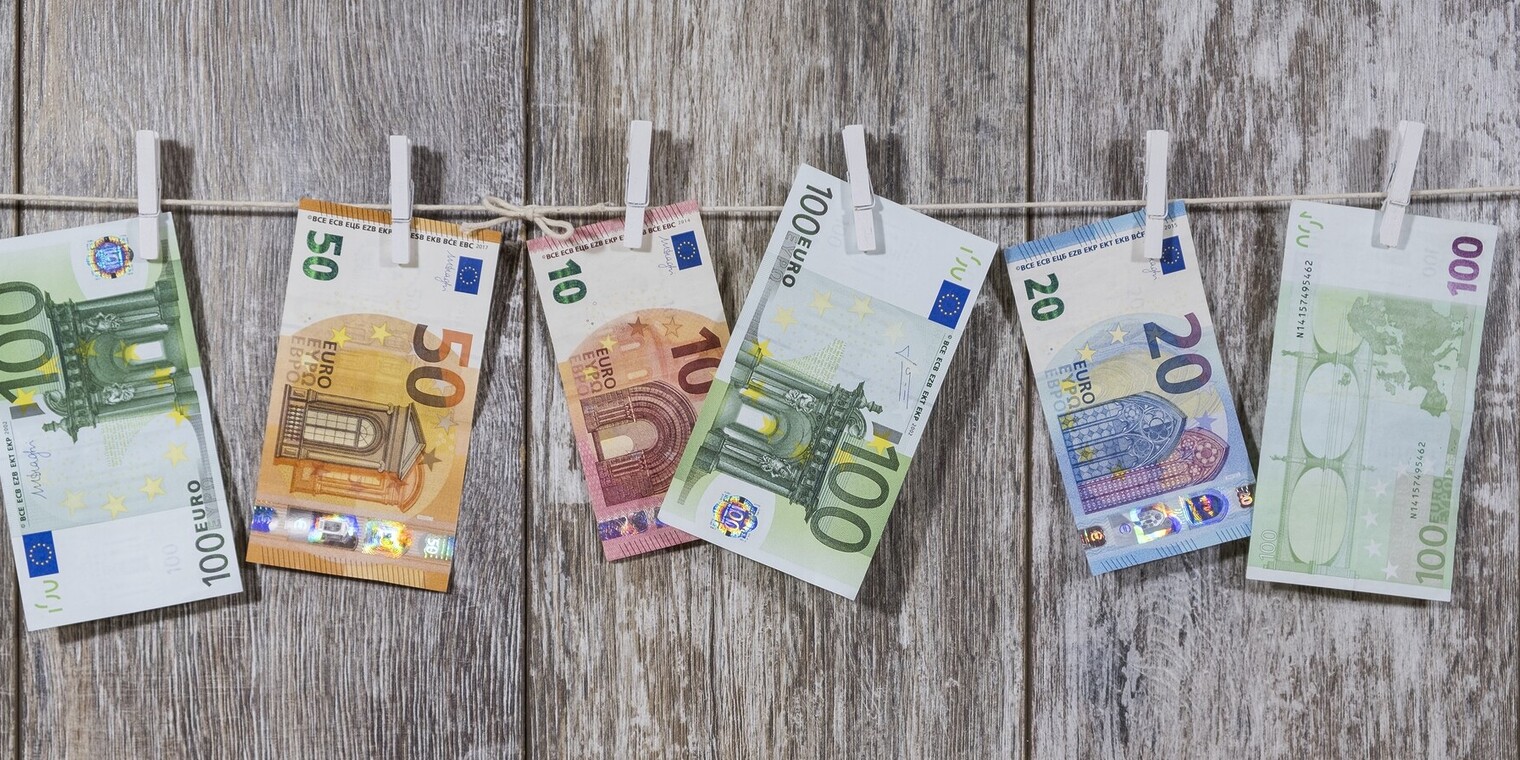 Bild: Euro-Banknoten