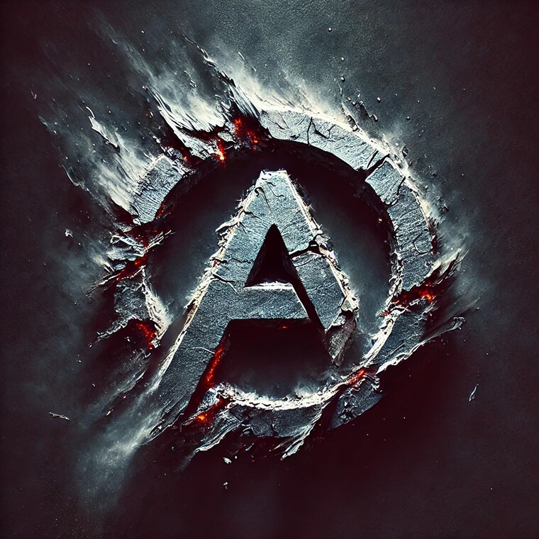 Bild: Zerstörtes Adobe-Logo (KI-generiert)