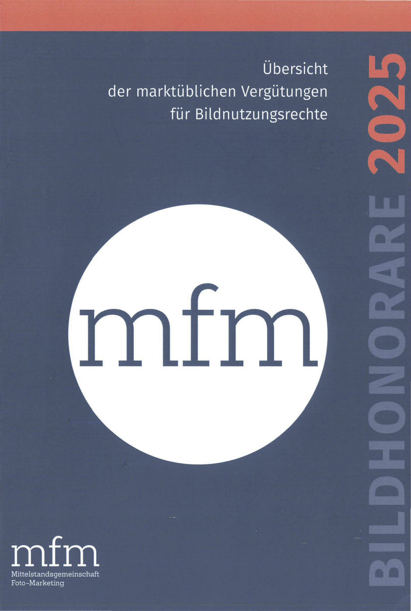 Titelseite: MFM-Bildhonorare 2025