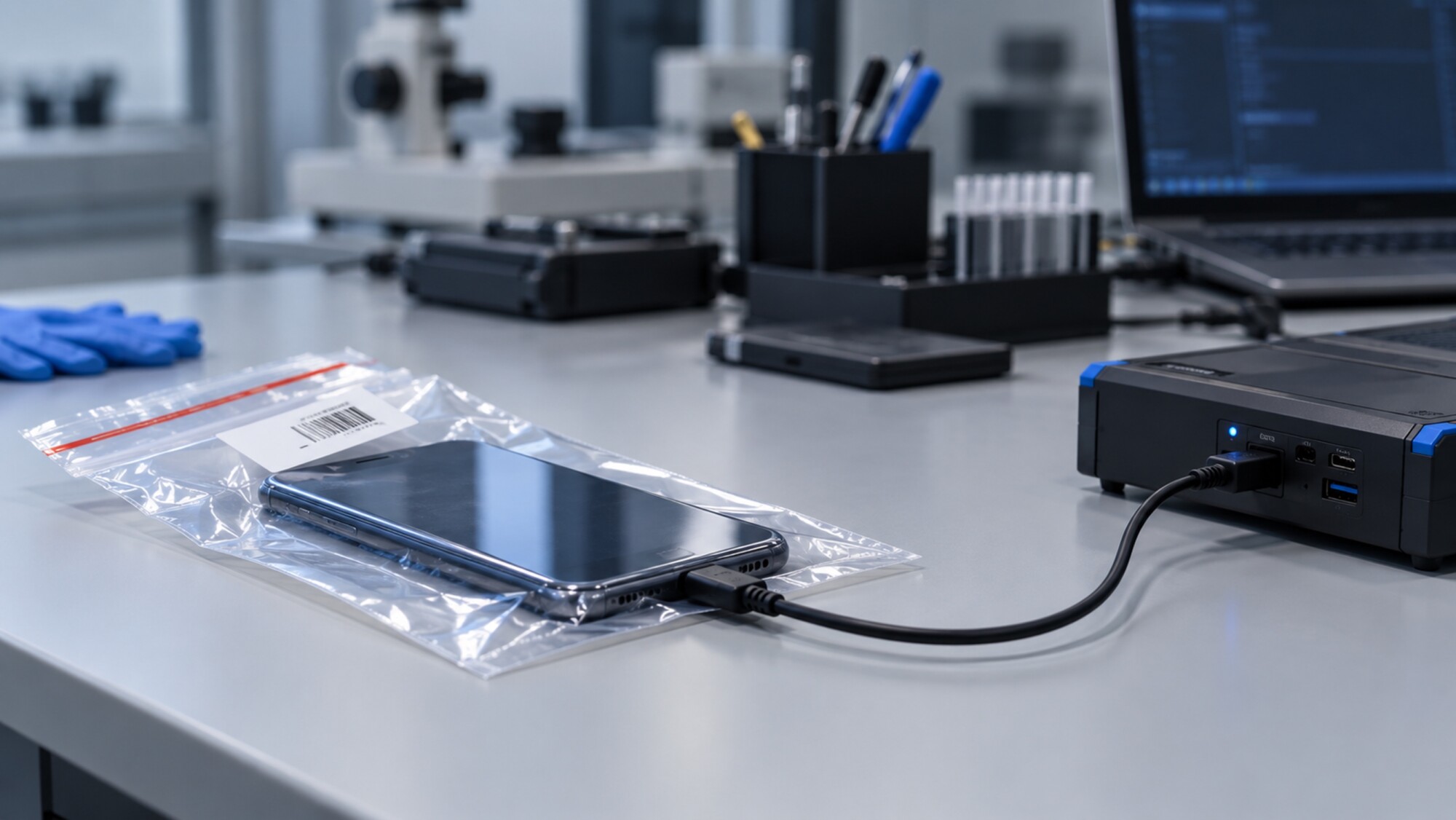 Digitale Forensik bei der Polizei: Bei modernen Smartphones zählt jede Stunde